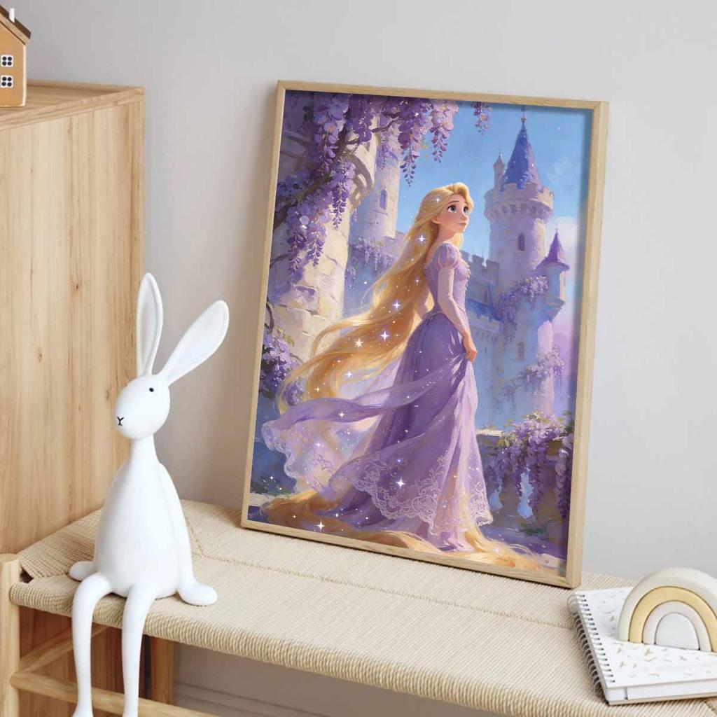 Disney Rapunzel Diamond Painting Art Mosaic Kit Handmade diy5D Home Decor Gift