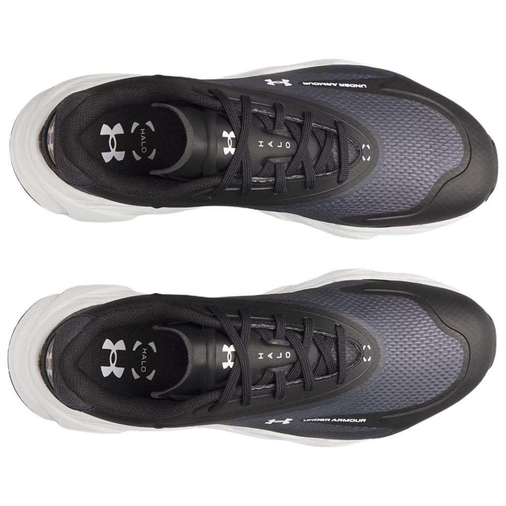 Under Armour Halo Hybrid Spikeless Comfortable Fit Waterproof Breathable Golf Shoes Men sneaker Black 6009283-001