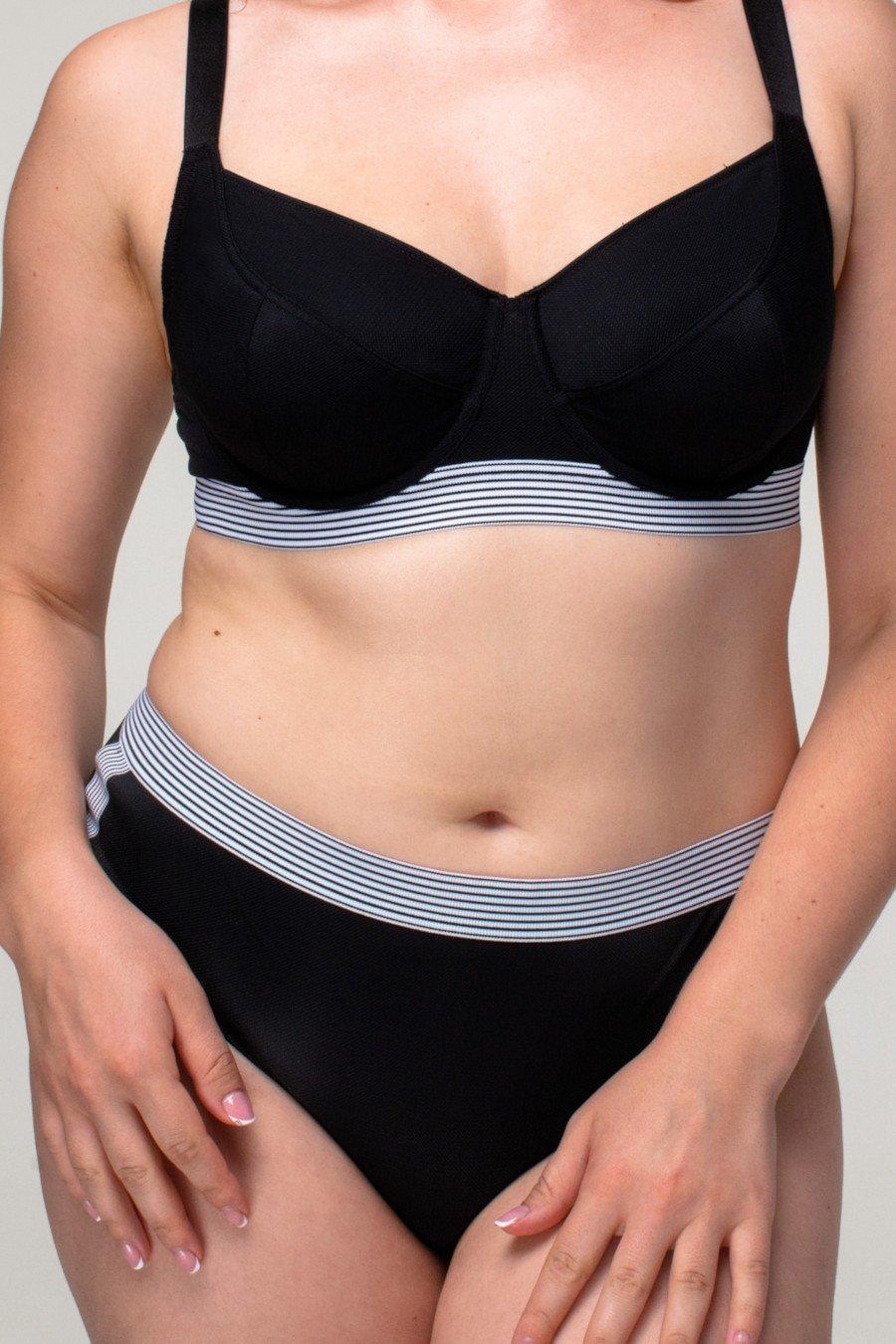 

Трусики сліп brabrabra (85319) 1(XS) прозорий колір чорний