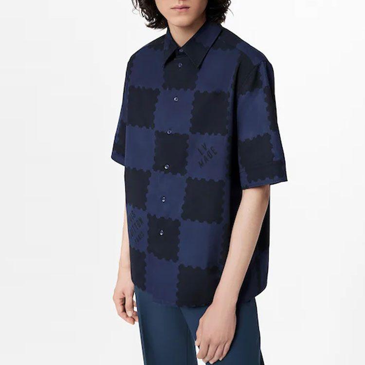 LOUIS VUITTON X Nigo Damier Shirt 1A9GXU