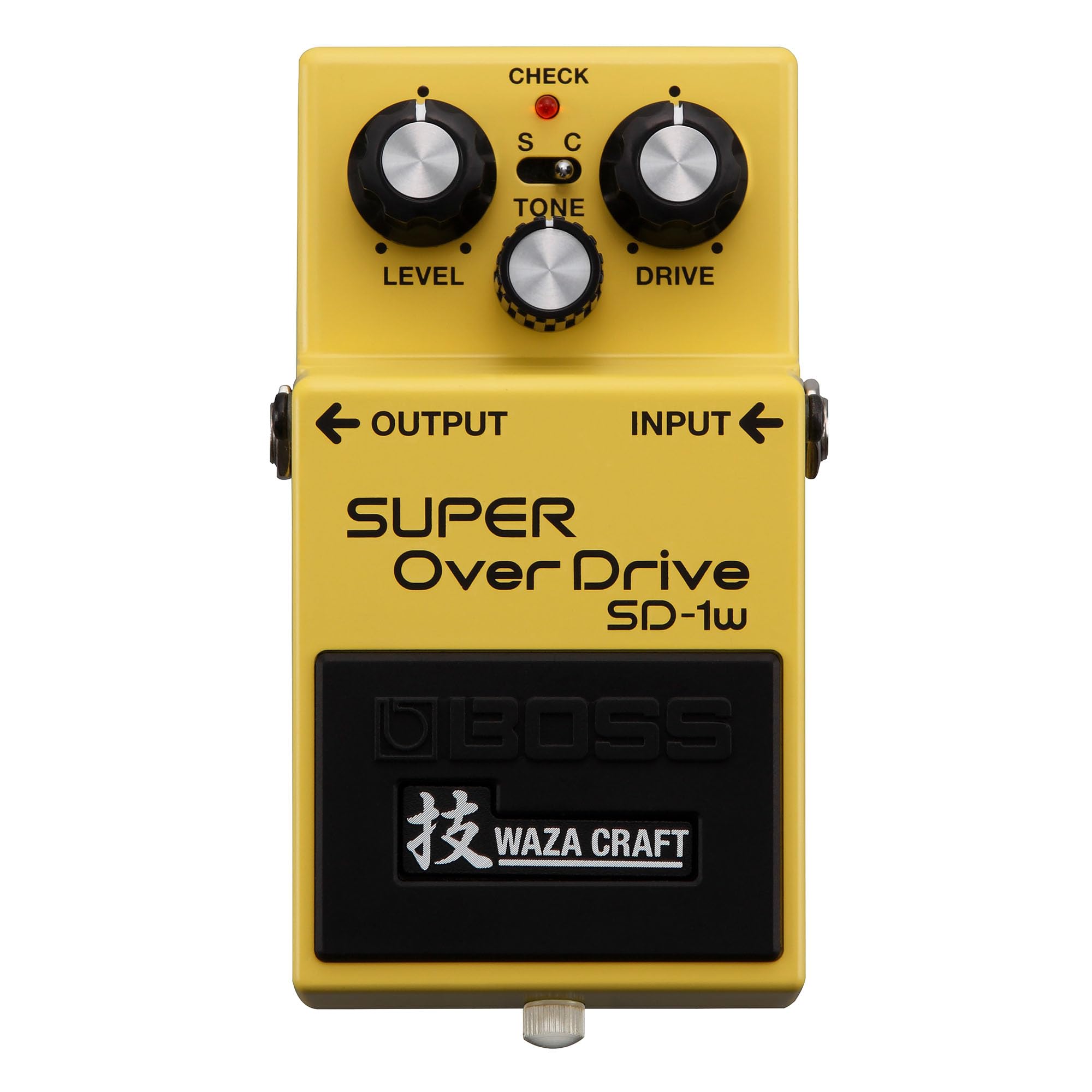 BOSS SD-1W SUPER OVERDRIVE Серия WAZA CRAFT Овердрайв Компактная педаль эффектов
