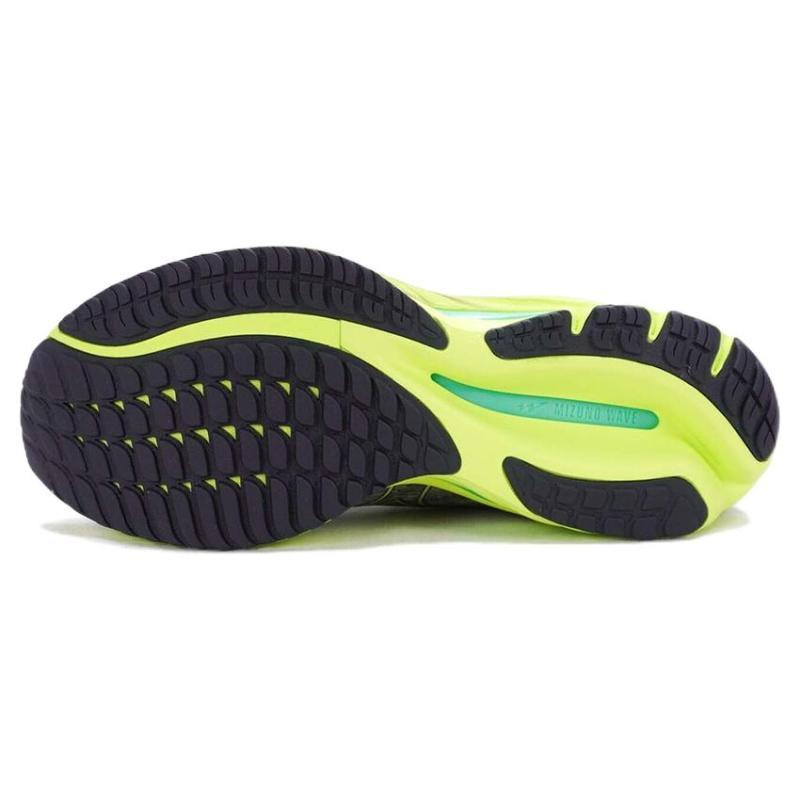 Mizuno Wave Rider 26 'Grey Volt Green' Sneakers J1GC220310