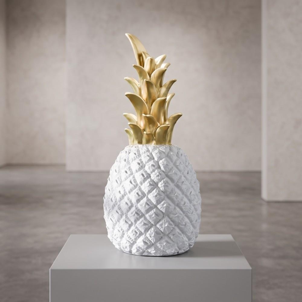 Embossed Texture Surface Resin Pineapple Table Ornament Bedroom Table Decoration