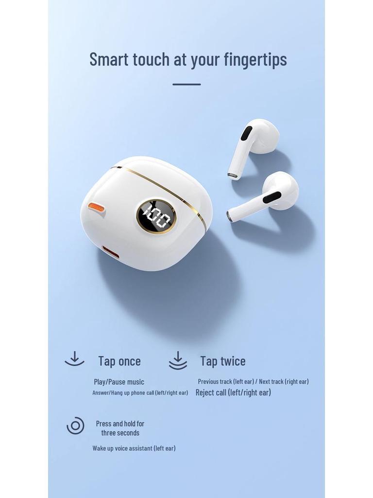 Sport 750 High-Quality Wireless Bluetooth In-Ear Headphones with Long Battery Life and Noise Reduction