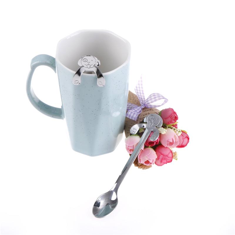 1PC Stainless Steel Cartoon Dog Spoon Dessert Long Handle Coffee&Tea Spoon 1PC Stainless Steel Cartoon Dog Spoon Dessert Long Handle Coffee&Tea Spoon