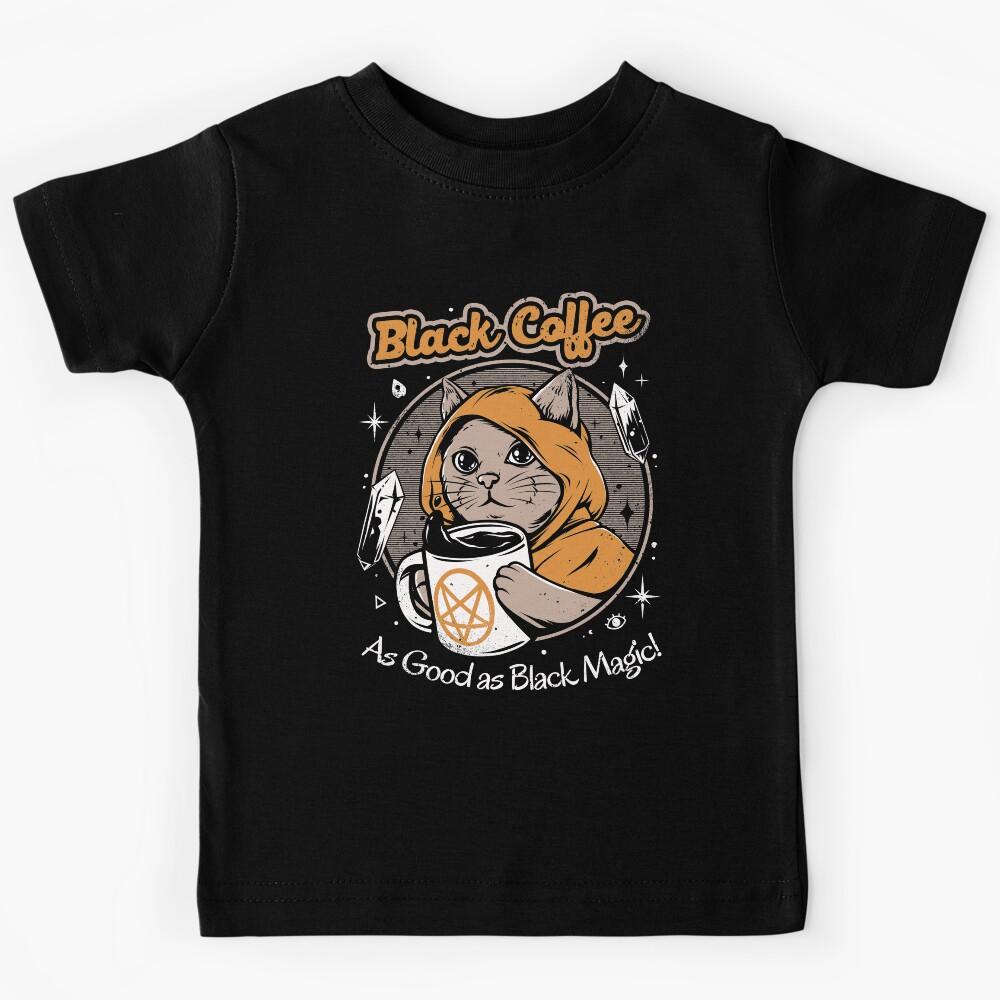 Black Coffee Kids T-Shirt 150