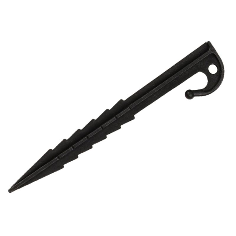 Outdoor Ground Stake Camping Anchors Peg Plastic Tent Stake with Hammer Beach Tent Peg Anchors Canopies Stake Enduring