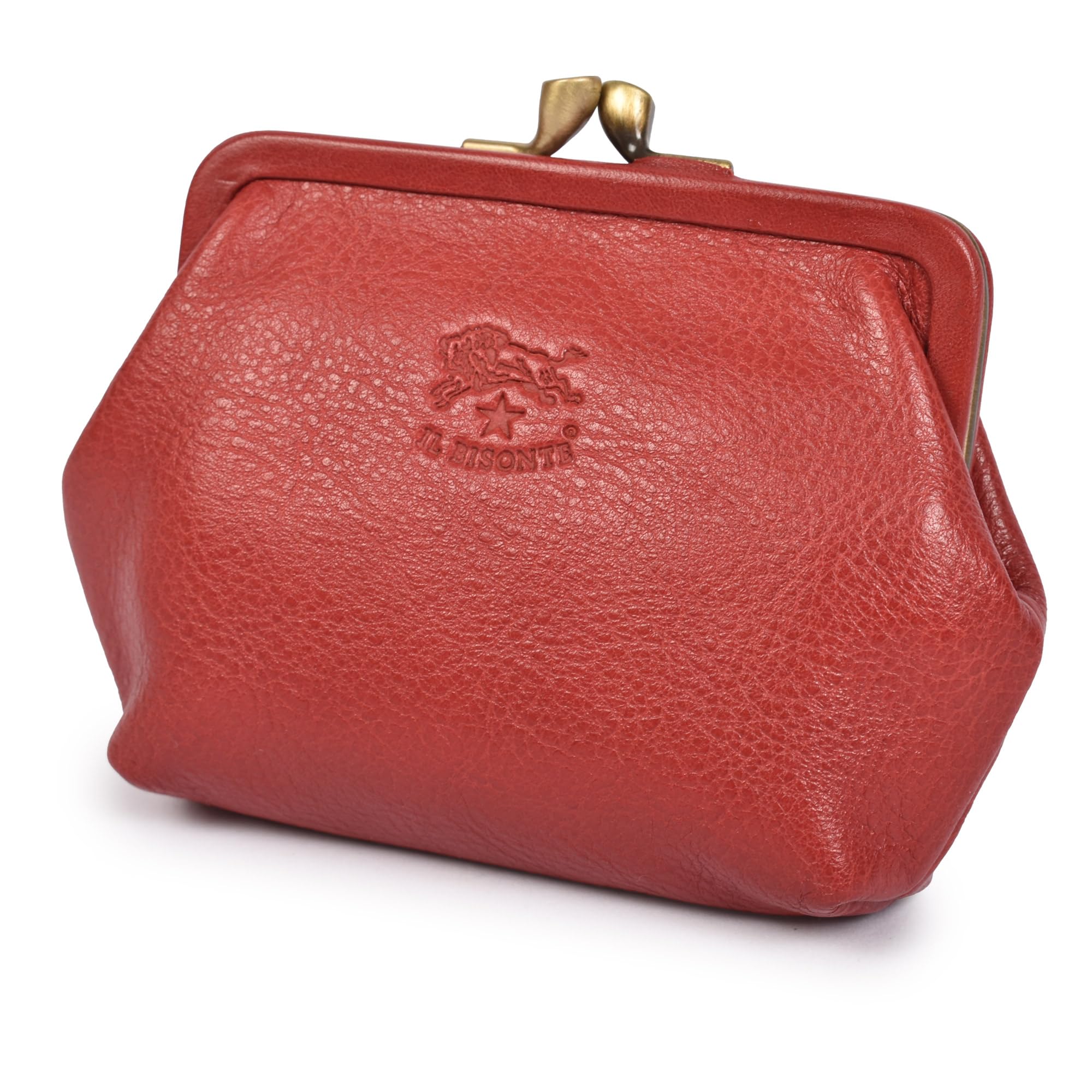 

Coin Purse SCP005 PV0005 Coin Case for Women [IL BISONTE] 04.Rosso [Used]