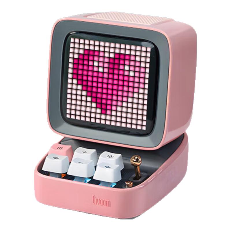 Divoom Ретро Bluetooth-динамик с DIY пиксельным дисплеем, будильник