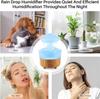 Xiaomi Rain Humidifier Water Drip,Mushroom Essential Oil Diffuser with 7 Changing Colors,Aroma Diffuser Mushroom Humidifier for Home