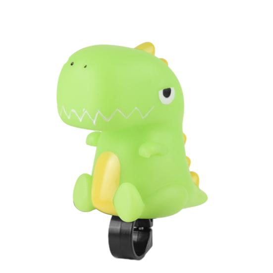 Cartoon Bike Bell Cute Squeeze Bicycle Horn Loud Clear Easy Installation On 0.87" Handlebars Bicycle Bell Lightweight Plastic Silicone Stretchable