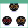 Digital Led Alarm Clock With Night Light Calendar Countdown For Bedroom Decor