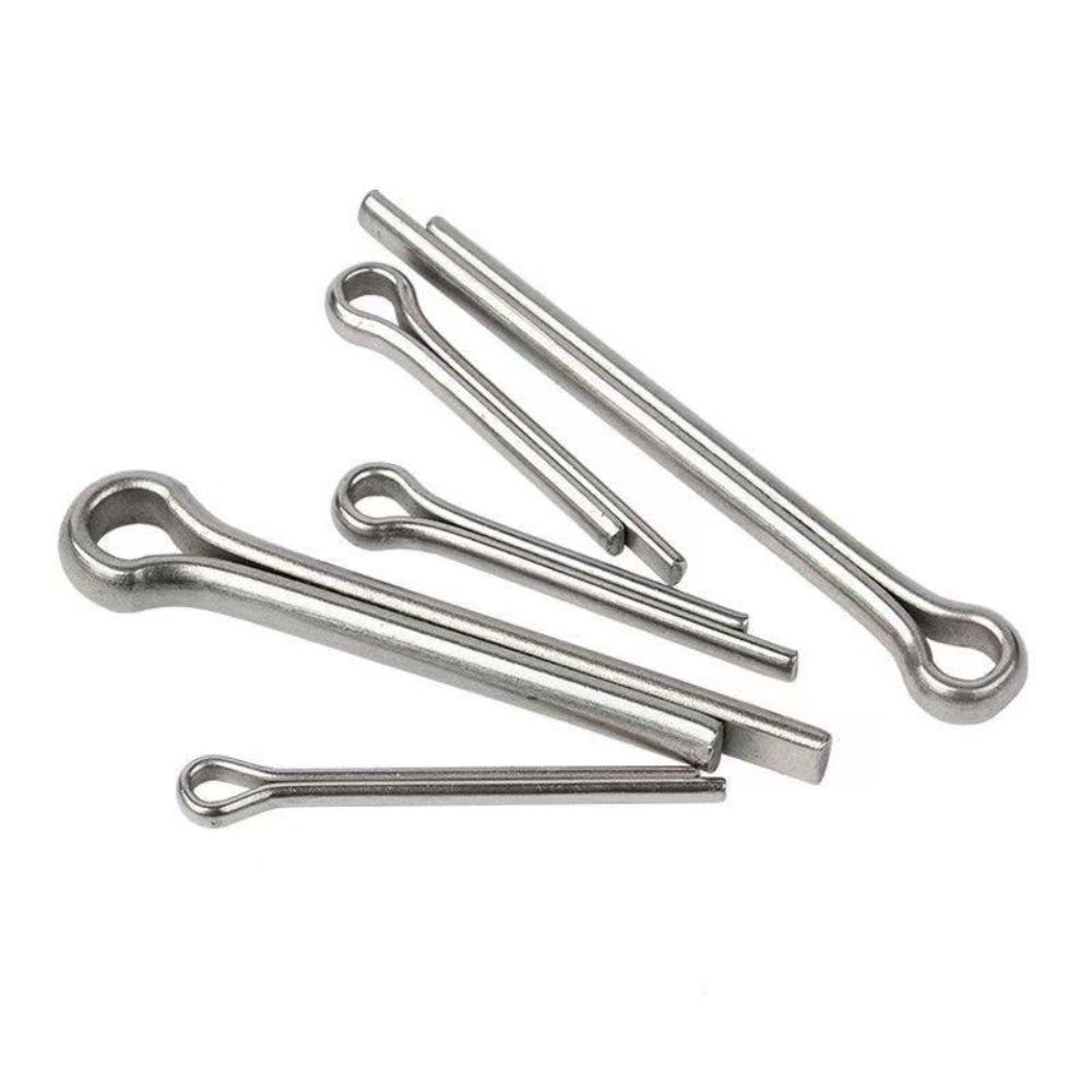 110/350Pcs Carbon Steel Split Pin Multi-Size Pin Set New Fastener Assortment Agricultural Equipment