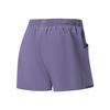 Série Fitness Li Ning Lettre Logo Short Décontracté de Sport Short Femme AKSW492-3