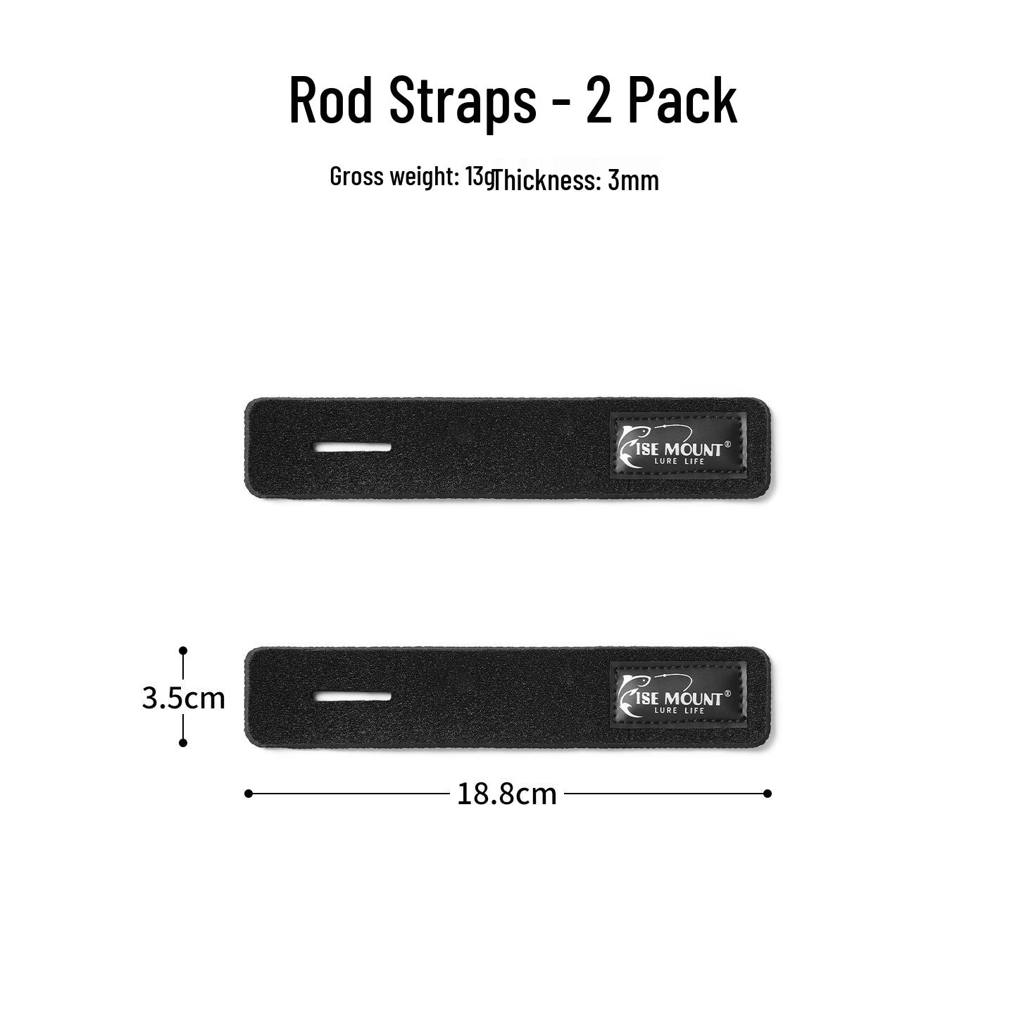 

Високоеластичний ремінець для вудки проти падіння із застібкою-липучкою - Потовщений захисний чохол для надійного зберігання вудки