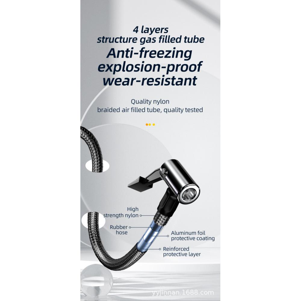 Bezprzewodowa pompka powietrza do samochodu przenośna do samochodu pojazdu terenowego pojazdu elektrycznego roweru pompka do opon