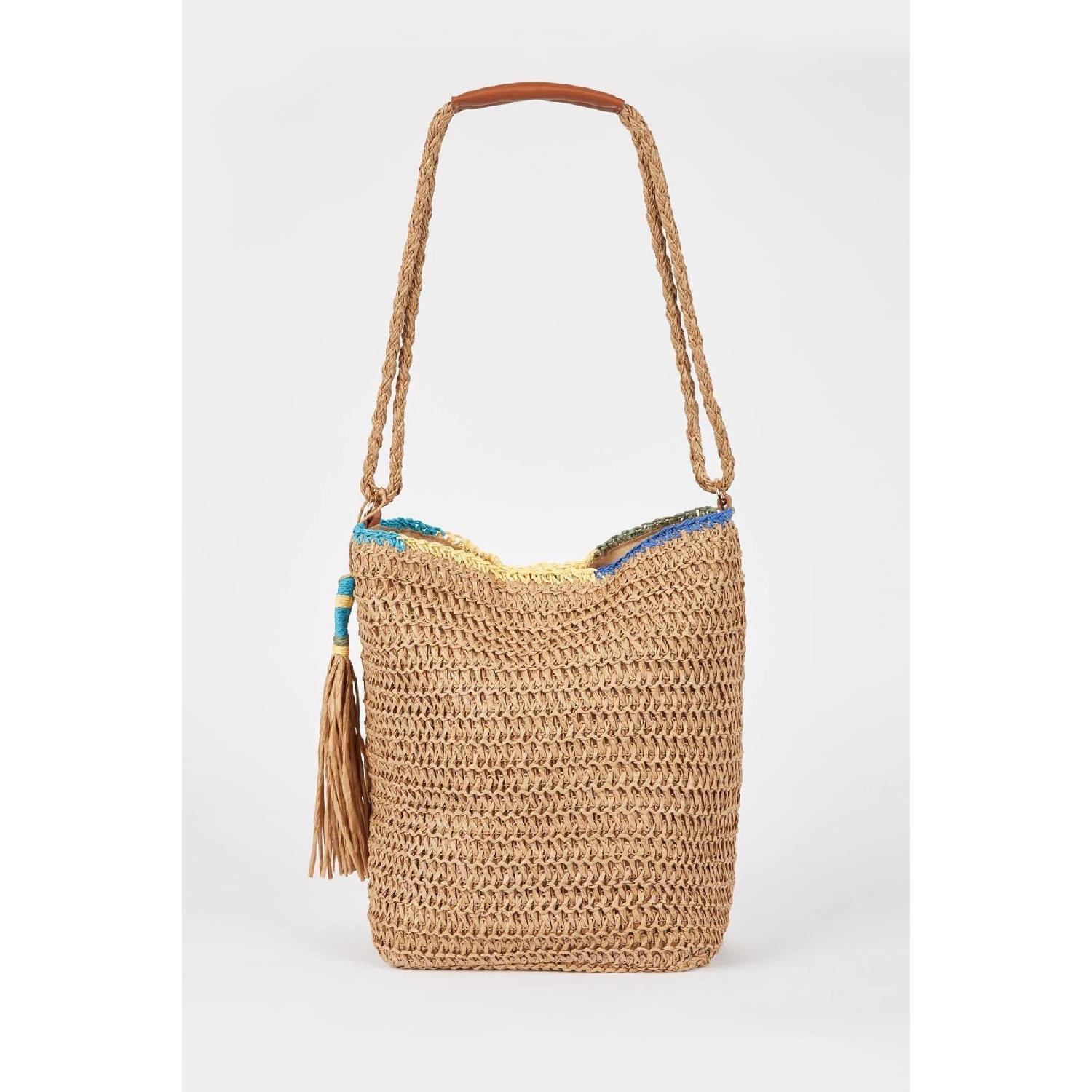 

Women s Straw Shoulder Bag Z4383azns