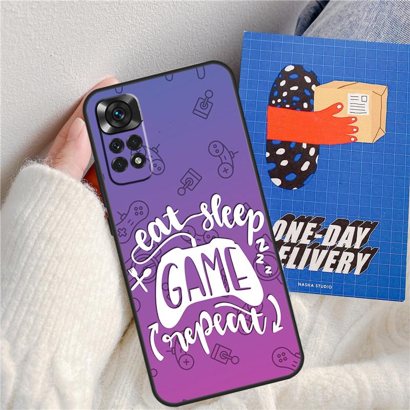 Game Repeat Funda For Xiaomi Redmi Note 14 Pro 13 9 10 11 12 9S 10S 11S 12S Redmi 13C 10C 12C 14C Case