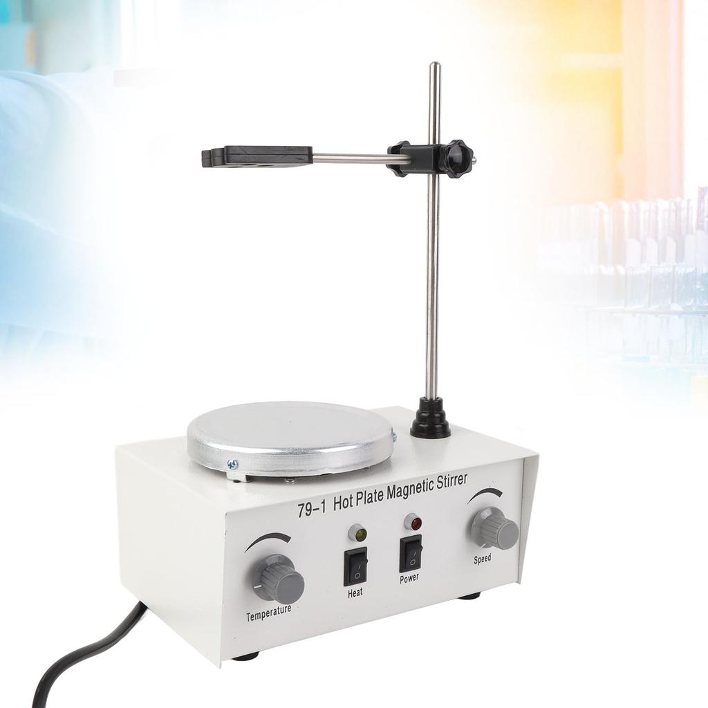 Professional Electric Laboratory Portable Heating Magnetic Liquid Stirrer Mixer MachineEU Plug 220V