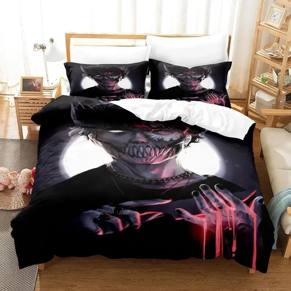 

Corpse Husband Bedding Set Single Twin Full Queen King Size Bed Set Adult Kid Bedroom Duvet cover Sets 3D Print Kawaii Camas 70x133cm