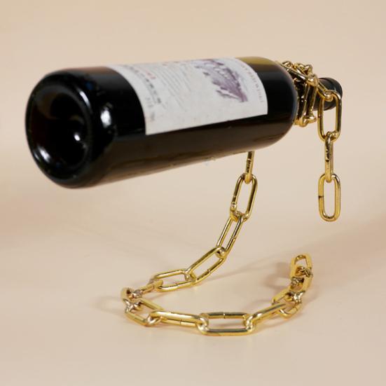 Praktický držák na víno Ohromující dekorativní žehlička s vizuálním efektem