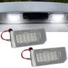 2Pcs Waterproof Canbus No Error For Mitsubishi Outlander Sport RVR 2011-18 2012 2013 2015 2016 Tuning License Number Plate Lamp