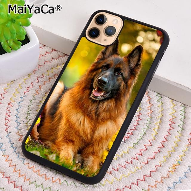 German Shepherd Dog Phone Case Cover For iPhone 17 Air 13 14 16 16e 15 Pro Max Plus 11 12 Shell Coque