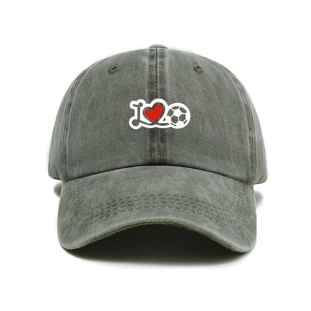 1pc Soccer Print Baseball Cap for Watch The Game,Perfect for Outdoor Activities and Urban Adjustable,Catering To Football Fans