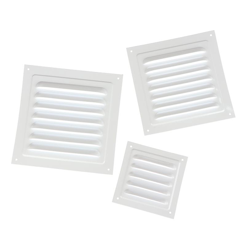 1Pc 100-250mm Aluminum Alloy Air Vent Grille Air System Net Cover Screen Exhaust Outlet Square Heating Cooling Vents Plate