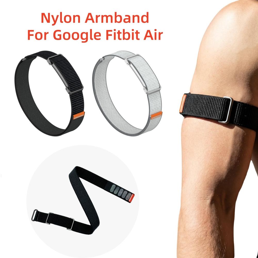 Nylon Weave Bicep Strap for Google Fitbit Air Strap Fitness Tracker Replacement Armband for Google Fitbit Air Replacement Band