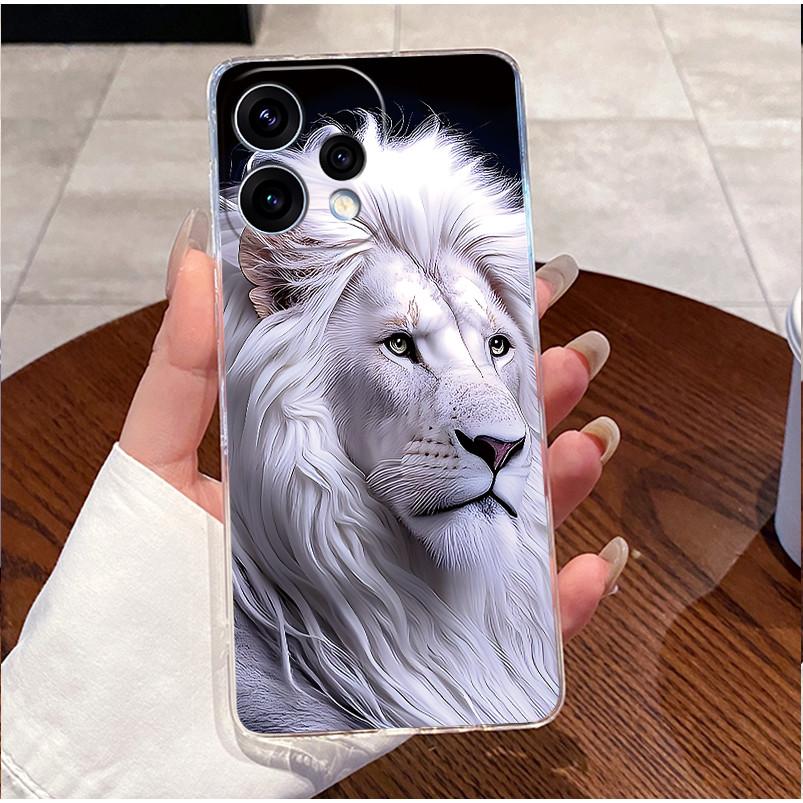 For Oppo Reno 15C 5G PMD110 Case Clear Luxury Cute Love Rabbit Funny Painting TPU Soft Silicone Casing For Oppo Reno15C 5G Cover