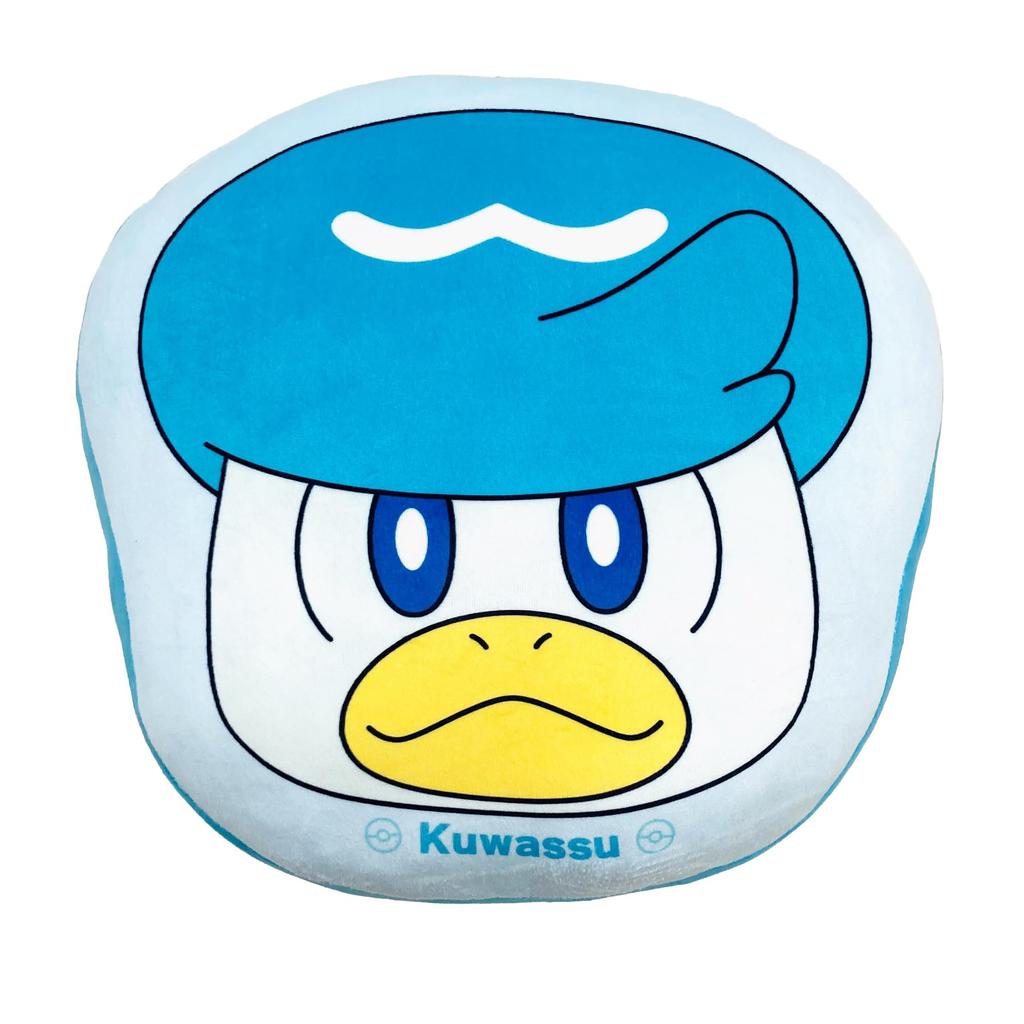 MORIPiLO Pokemon Body Squishy and Squishy Face Soft and Soft to the Plush Nap Morishita Pillows Pillow, (Soft Cushion), Touch, Toy, Pillow, Blue,