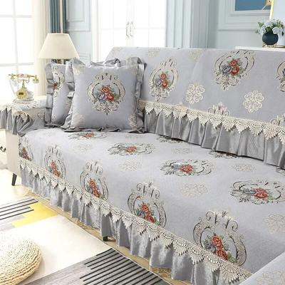 European Style Sofa Cushion Four Seasons General Non-slip Simple Modern Combination Sofa Cover Big Skirt Hem Recliner Cushion