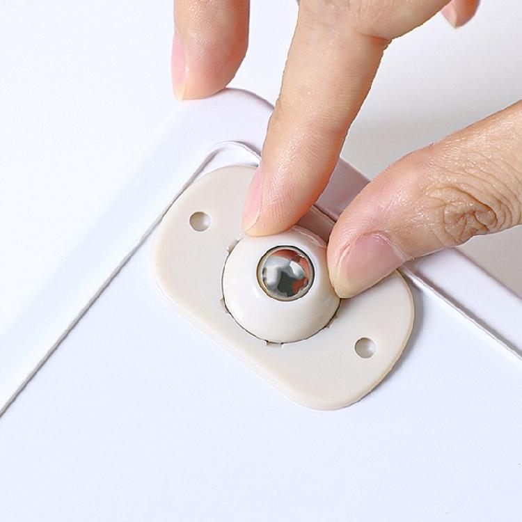 Flexible Stick On Rollers 360 Degree Swivels Wheels for Easy Furniture Movement