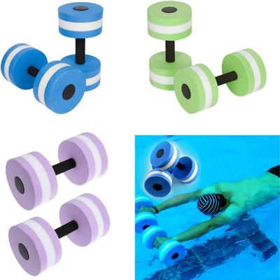 2 PCS Multi-Purpose Water Dumbbells for Exercise, EVA Water Bars, Sports Products