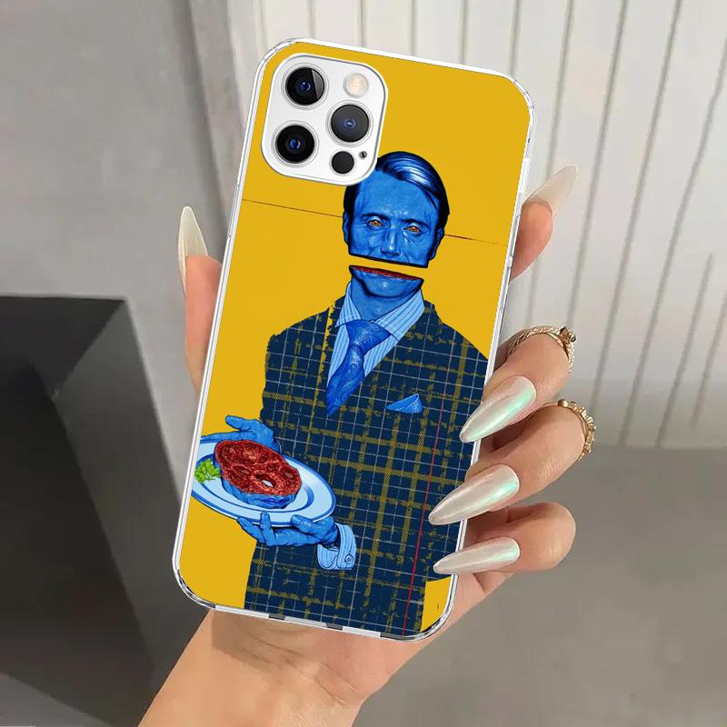 

Hannibal Movie Phone Case for Iphone 17 Air 16 15 Plus 14 13 Mini 12 11 Pro Max 16E 7 8 SE 2020 Soft Funda Print Shell 17 Air 16 iPhone 17