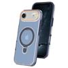 For iPhone Air Magnetic Case with Kickstand TPU+PC Shockproof Phone Cover