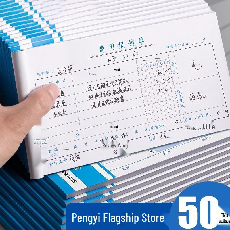 Exclusive Offer: 3 Accounting Books for Travel Expense Reimbursement and Receipts