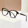 Ladies Cat Eye Fashion High-definition Anti Blue Light Reading Glasses Ultra Light Portable Presbyopic Eyeglasses