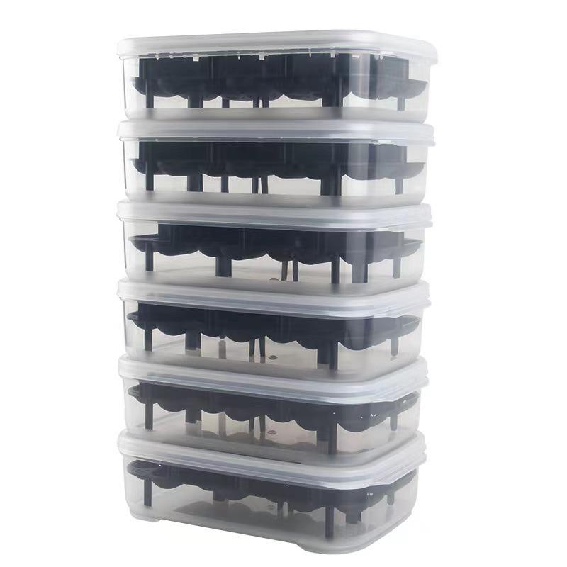 Gecko & Lizard Egg Incubator: 14-Position Tray for Reptile Hatching and Breeding