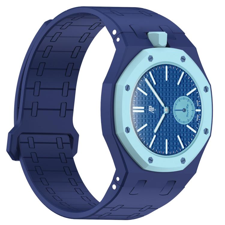 Correa de silicona magnética lateral integrada para reloj de las doce