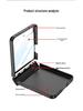 Samsung ZFlip7 Case: Ultra-Thin Foldable Screen Protector with Magnetic Adsorption - Full Coverage, Hard Shell Design.
