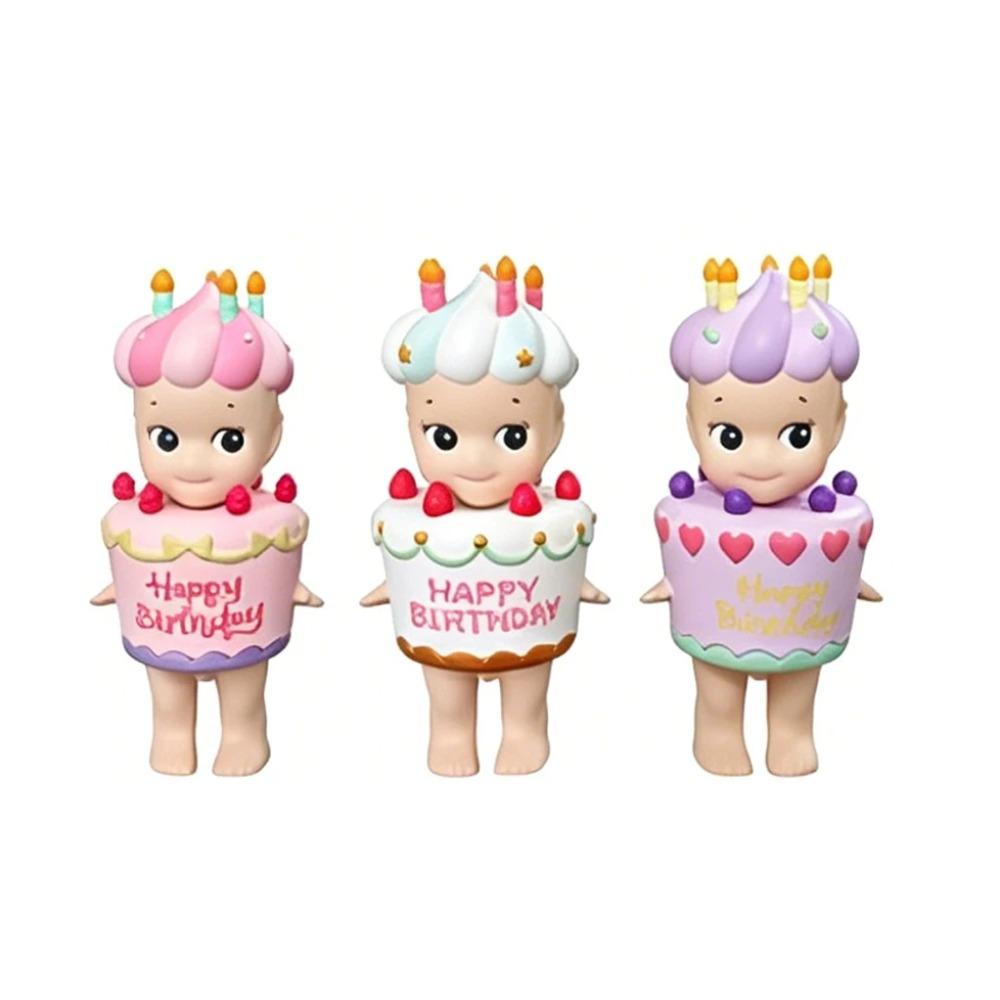 Hot Anime Figure Blind Box Birthday Cake Series New York Mysterious Angel Blind Box Gifts Birthday Gift Children's Gift