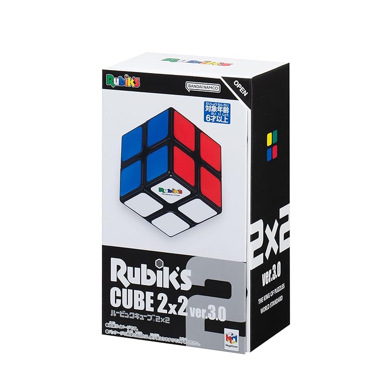 MegaHouse Rubik's Cube 2x2 ver.3.0 6 Colors 4975430516697