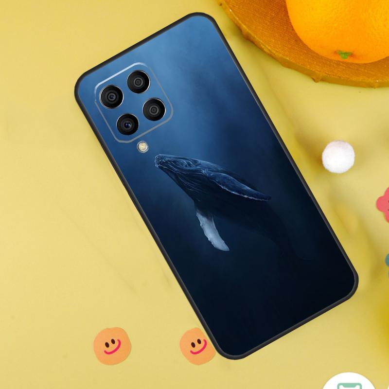 Ocean Whale Shark Swimming Case For Samsung Galaxy M15 M35 M55 M11 M14 M34 M54 M31 M13 M53 M51 M12 M32 M52 M16 M36 M56