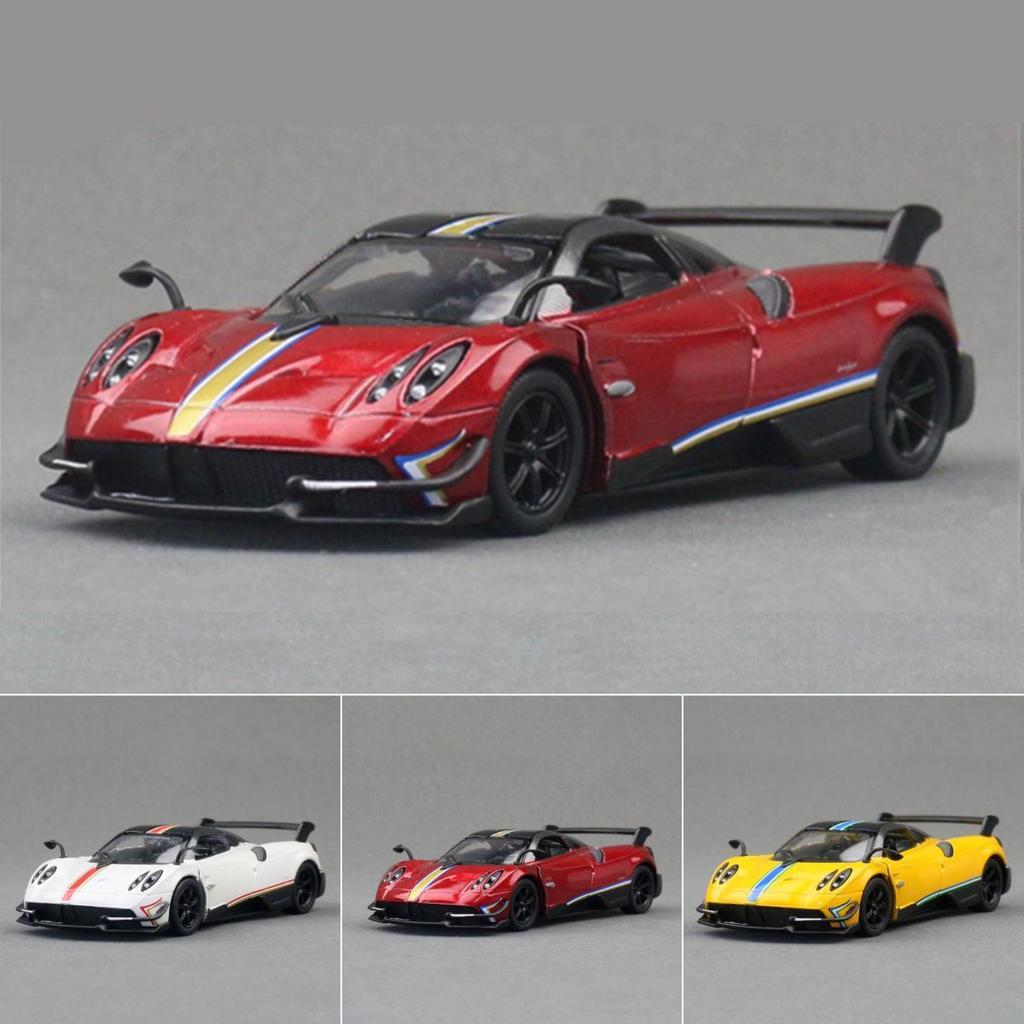 1/38 Pagani Huayra BC Alloy Sports Model Diecasts Metal Track Racing Vehicles Car Model High Simulation Collection Kids Toy Gift