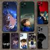 Detective C-Conan Anime Phone Case For Apple iPhone 15,14,13,12,11,Pro,X,XS,Max,XR,Plus,Mini Soft Black Cover
