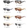 Fashion Oval Sunglasses Luxury Women Brand Designer Vintage Sun Glasses Female Travel Retro Shade UV400 Eyewear Oculos De Sol