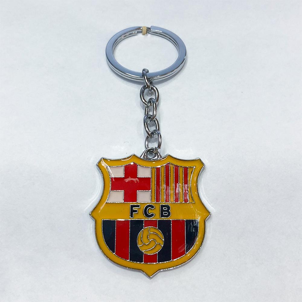 Barcelona Fotballag Premier League Metall Logo Anheng Nøkkelring For Fans