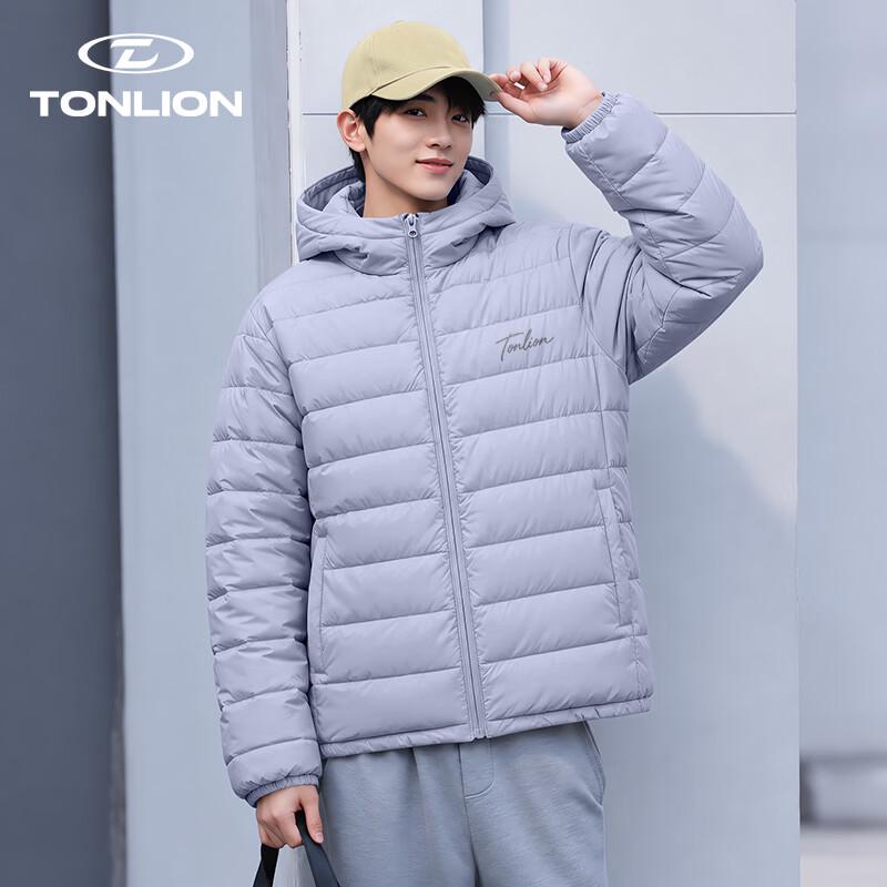 TonLion Men's Heavyweight Hooded Padded Winter Jacket